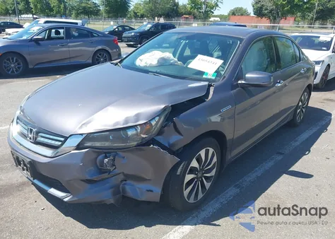 2015 Honda Accord Hybrid Ex-L из США, поврежденный, VIN 1HGCR6F52FA003642